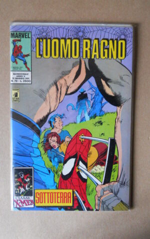 L' UOMO RAGNO #72 1991 Marvel Italia  [G108E]