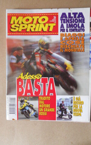MOTOSPRINT n°36 1996 Suzuki GSF Bandit 1200 Aprilia Rally 50 LC [MS15]