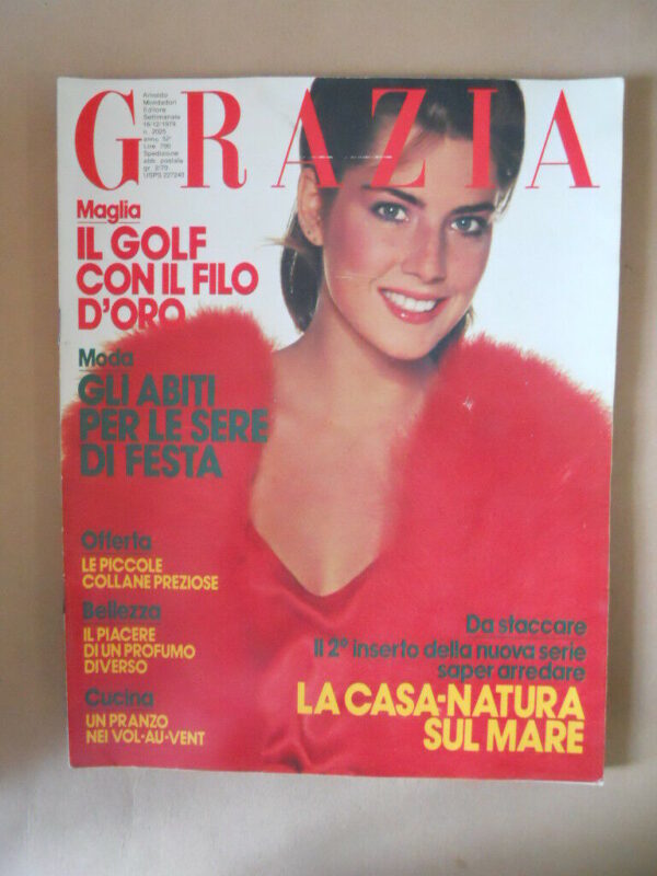 GRAZIA Rivista di moda n°2025 1979 [VL19] IL NEGOZIO DI CICOS