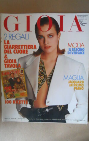 GIOIA Rivista di moda n°8 1989 [D36]