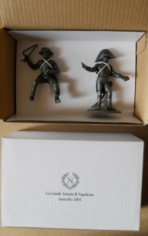 SOLDATINO IN PIOMBO ARMATA NAPOLEONE AUSTERLITZ 1805 COD.40-223282 [S2]