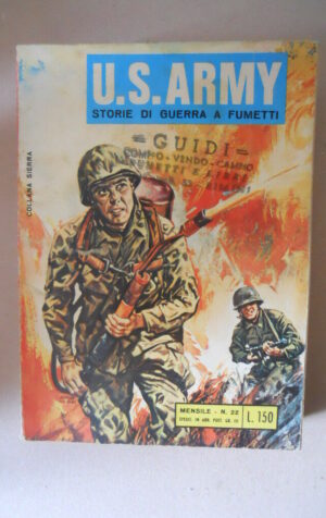 U.S. ARMY n?22 1970 fumetto Guerra ediz. Bianconi - G1 [G760D]