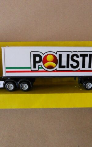 Tir AutoTreno Camion modellino White Die Cast 1:72 Polistil [MZ]