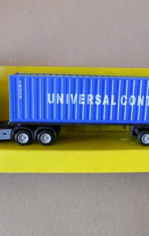 Tir AutoTreno Camion CONTAINER modellino  Die Cast 1:72 Polistil [MZ]