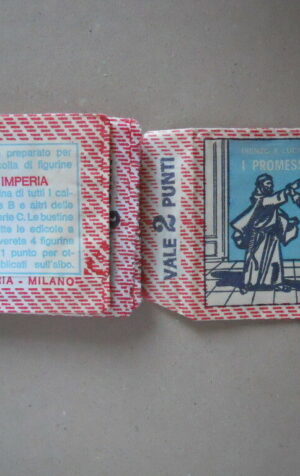 BUSTINA Vuota Album I PROMESSI SPOSI ed. IMPERIA 1966 Stickers  [C82]