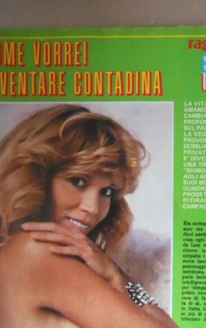 RAGAZZA IN n°45 1982 Amanda Lear Massimo Ciavarro Stefania di Monaco [MV19C]