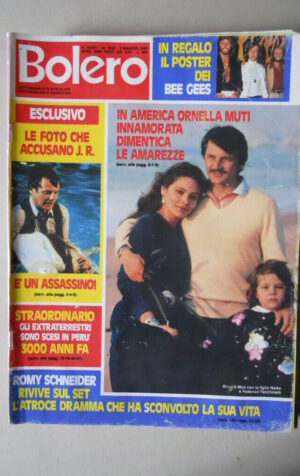 BOLERO n°1826 1982 Ornella Muti Romy Schneider  Cassius Clay [VL18]