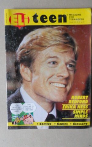 ELI TEEN Magazine n°4 1987 Robert Redford Simple Minds [VL18]