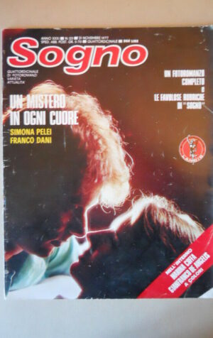 SOGNO n°23 1977 con foto MARINA COFFA Fotoromanzo edizioni Lancio  [VL30]
