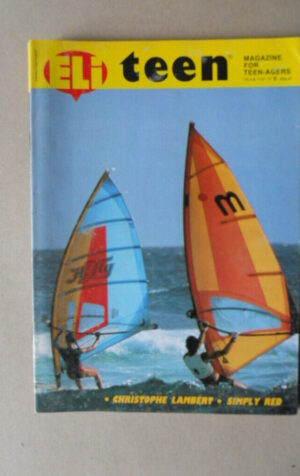 ELI TEEN Magazine n°8 1987 Christopher Lambert Simply Red [VL18]