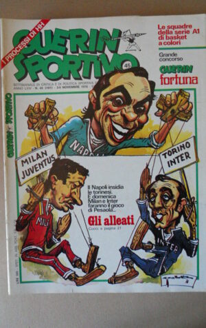 GUERIN SPORTIVO n°45 1976 Udo Lattek Foto di Squadre della Serie C [G81H]