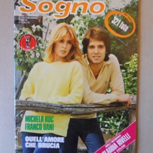 SOGNO n°18 1979 con FOTO CLAUDIA RIVELLI Fotoromanzo edizioni Lancio  [VL28]