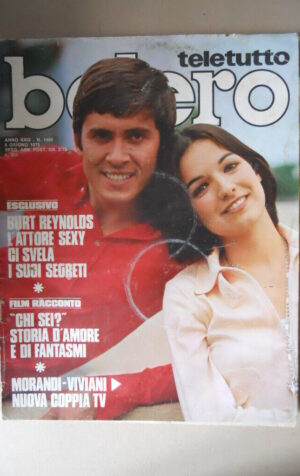 BOLERO n°1466 1975 Gianni Mlorandi Elisabetta Viviani Burt Reynolds [VL19]