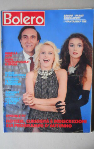 BOLERO n°1953 1984 Heather Parisi Brigliadori Baudo Ornella Muti [VL17]