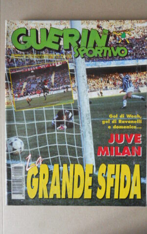 GUERIN SPORTIVO n°8 1996 Donadoni Weah   + Film Campionato   [G81Q]