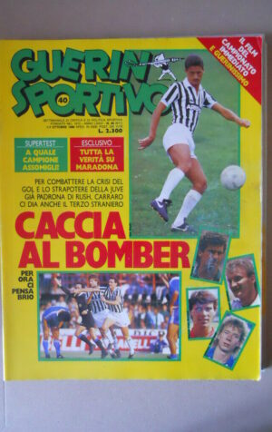 GUERIN SPORTIVO n°40 1986 Ramon Diaz Ian Rush + Film Campionato  [G81O]