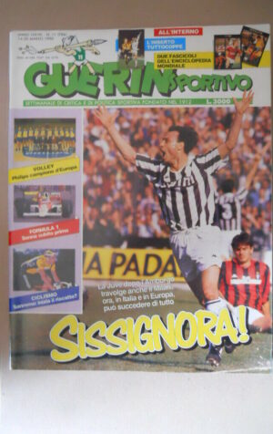 GUERIN SPORTIVO n°11 1990 Schillaci Tuttocoppe  + Film Campionato  [G81R]