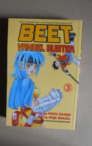 BEET VANDEL BUSTER n°3 Riku Sanjo Manga Star Comics   [G370E]
