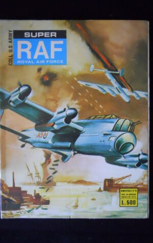 SUPER RAF Collana US Army n°15 1978 Fumetto guerra Bianconi   [G293]