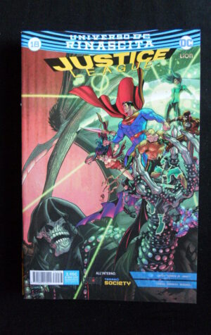 JUSTICE LEAGUE #18 2017 (76)  Universo Dc Rinascita Dc Comics Lion [G700]