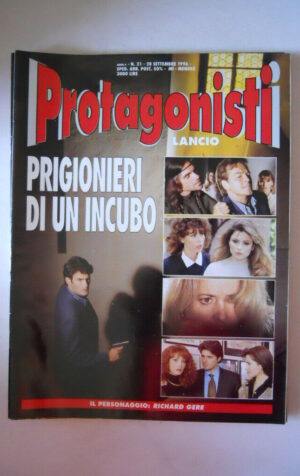 PROTAGONISTI n°21 1996 Rivista di Fotoromanzi edizione Lancio [JS1]