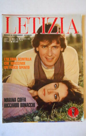 LETIZIA 435 1982 Rivista di Fotoromanzi edizione Lancio  [JS10]