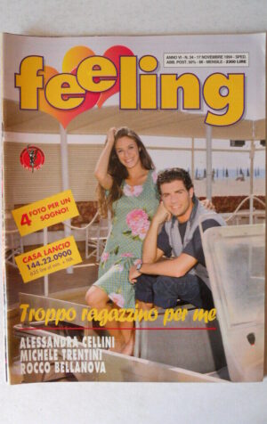 FEELING 34 1994 Rivista di Fotoromanzi edizione Lancio  [G81U]