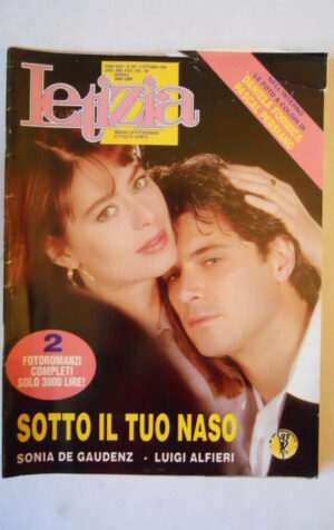 LETIZIA 597 1995 Rivista di Fotoromanzi edizione Lancio  [JS11]