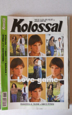 KOLOSSAL 346 1998 Rivista di Fotoromanzi edizione Lancio  [G81U]