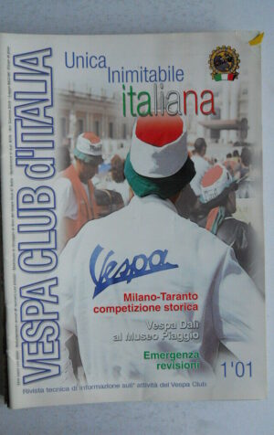 VESPA CLUB D'ITALIA Fanzine di appassionati n°1 2001 [Q31]