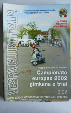 VESPA CLUB D'ITALIA Fanzine di appassionati n°3 2002 [Q31]