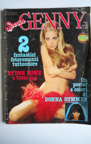 GENNY Speciale n°67 1980 Sydne Rome - Poster Donna Summer  [js7]