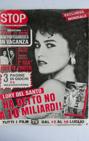 STOP n°1920 1985 Lory Del Santo Luisa Rivelli Donatella Rettore Spaak [js7]