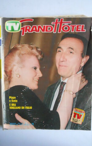 GRANDHOTEL n°5 1987 Pippo Baudo Eva Lena Laura Troschel David Bowie [js8]