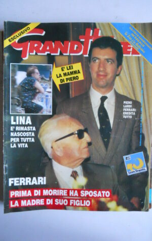 GRANDHOTEL n°35 1988 Enzo Ferrari Luigi Tenco Mario Merola  [js8]
