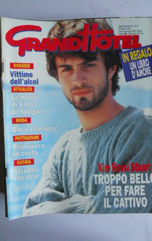 GRANDHOTEL n°12 1995 Kimi Rossi Stuart Raffaella Cavalli Naomi Campbell   [js8]