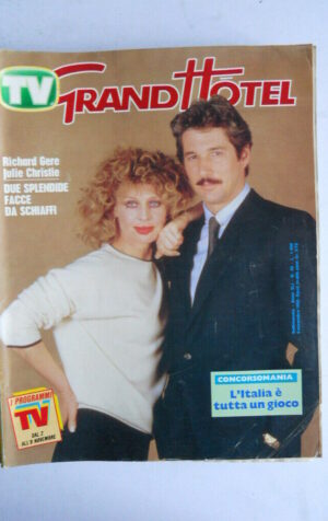 GRANDHOTEL n°45 1986 Richard Gere Julie Christie Isabella Rossellini [js8]