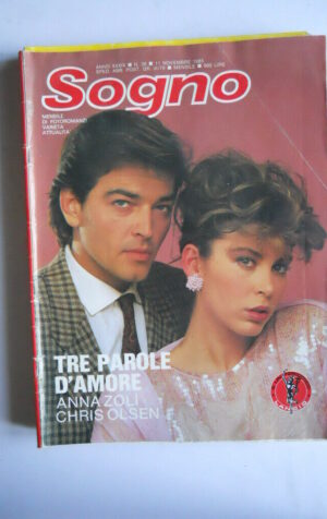 SOGNO n°38 1985  Rivista di Fotoromanzi [js3]