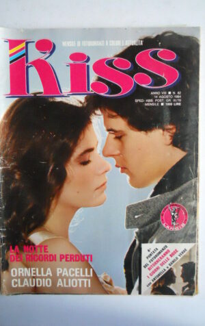 KISS n°82 1984  Ornella Pacelli Rivista di Fotoromanzi [js5]
