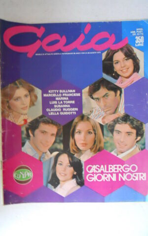 GAIA n°33 1978 fotoromanzo CONDOR con Marina  [JS16]