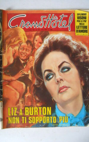 GRANDHOTEL n°1435 1974 Liz Taylor Mina Mazzini Gregory Peck Maria Omaggio [JS16]