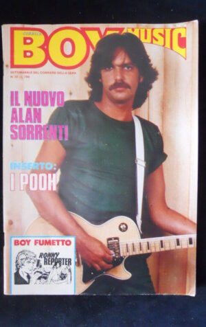 BOY MUSIC n°32 1981 Inserto I POOH - Alan Sorrenti Heather Parisi   [G234]