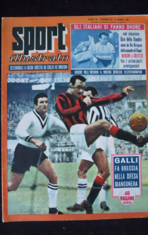 SPORT ILLUSTRATO 14 1957 Speciale Roma Calcio Squadra vulcano -Milan Juve [GS35]
