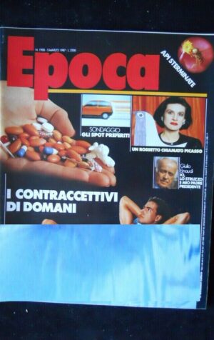 EPOCA 1900 1987 Mike Tyson salvatore Piscicelli Speciale Contraccettivi [C25E]