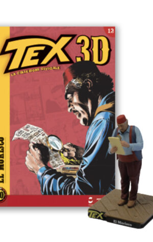 TEX 3D collezione EL MORISCO Statuina Figure 12 cm Nuovo Blisterato Bonelli [MZ]