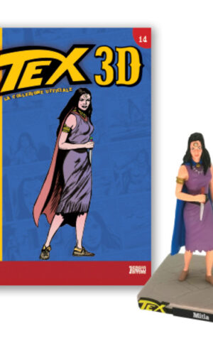 TEX 3D collezione MITLA Statuina Figure 12 cm Nuovo Blisterato Bonelli [MZ]
