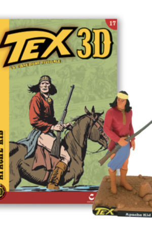 TEX 3D collezione APACHE KID Statuina Figure 12 cm Nuovo Blisterato Bonelli [MZ]