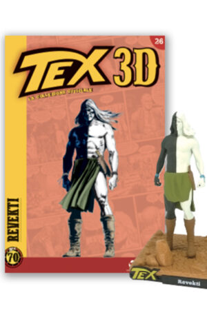 TEX 3D collezione REVEKTI Statuina Figure 12 cm Nuovo Blisterato Bonelli [MZ]