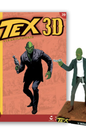 TEX 3D collezione L' ALIENO Statuina Figure 12 cm Nuovo Blisterato Bonelli [MZ]