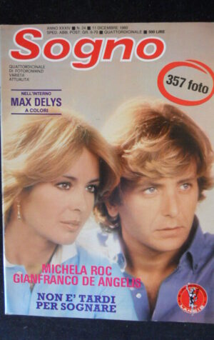 SOGNO n°24 1980 con Posterino di Max Delys edizioni Lancio [JS4]